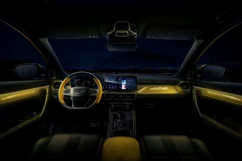 Geely GS 2022 интерьер