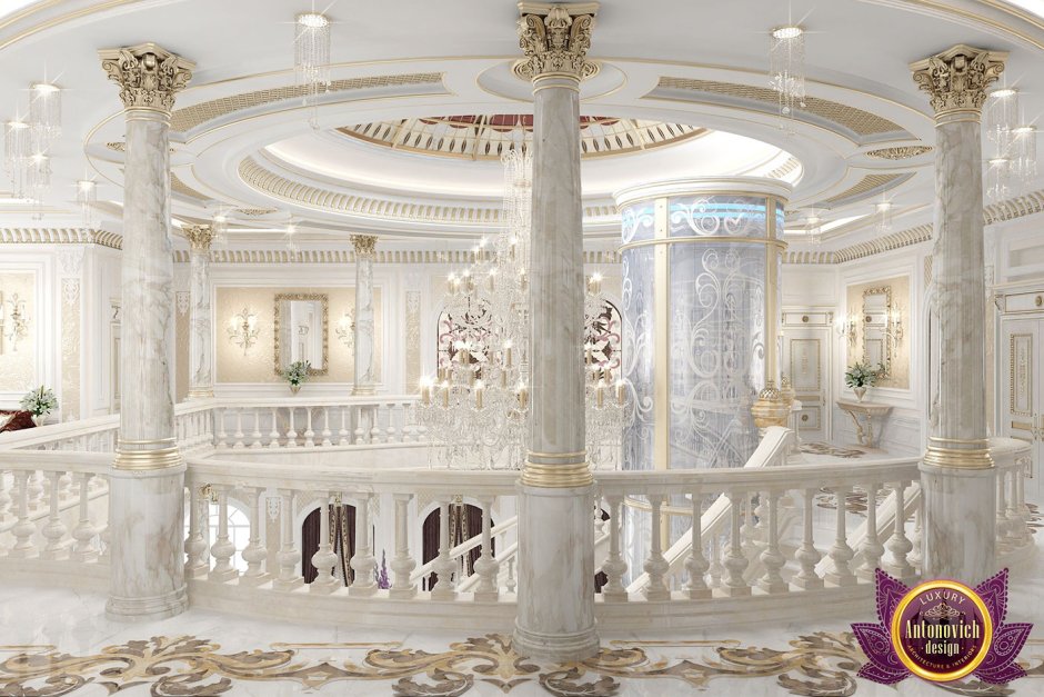 Дворец -интерьер Luxury Antonovich Design