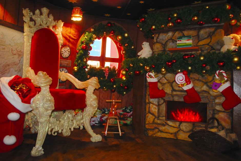 Сказочная комната Деда Мороза