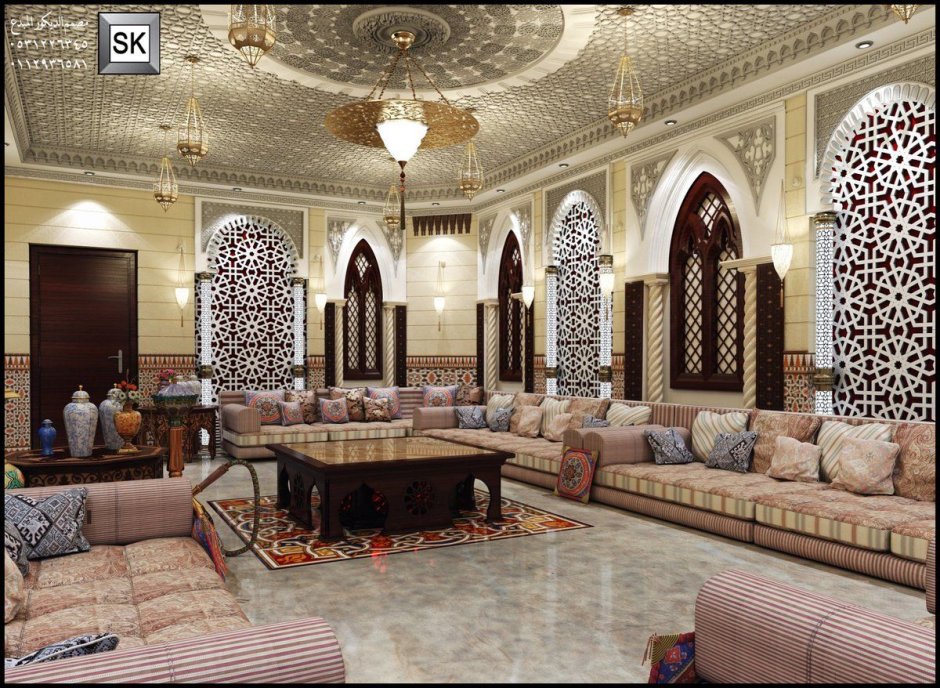 Потолок в арабском стиле