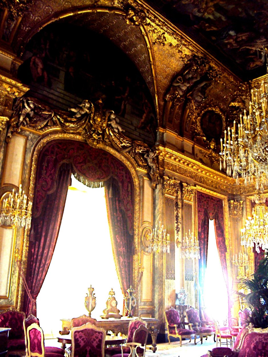Лувр интерьеры дворца