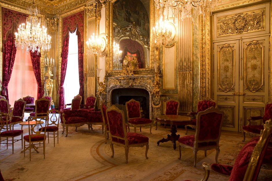 Лувр салон Наполеона 3