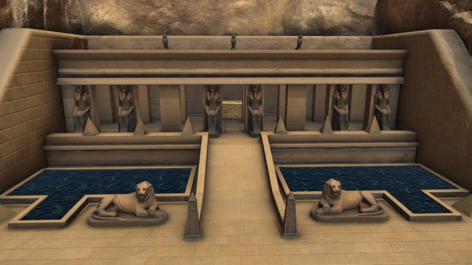 Хаторические колонны в древнем Египте