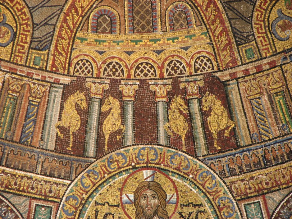 Византийские воины мозаика Равенна