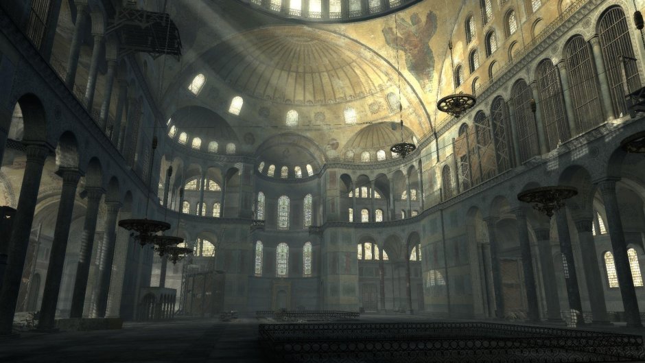Собор Святой Софии в Константинополе реконструкция