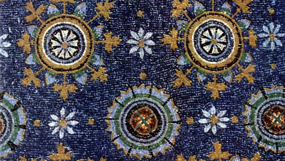 Мозаики Византии Равенна орнаменты