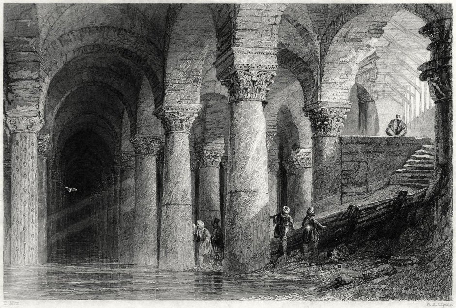 Цистерна базилика Константинополь