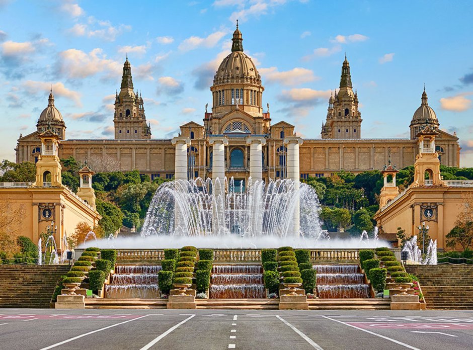 Барселона Испания Королевский дворец