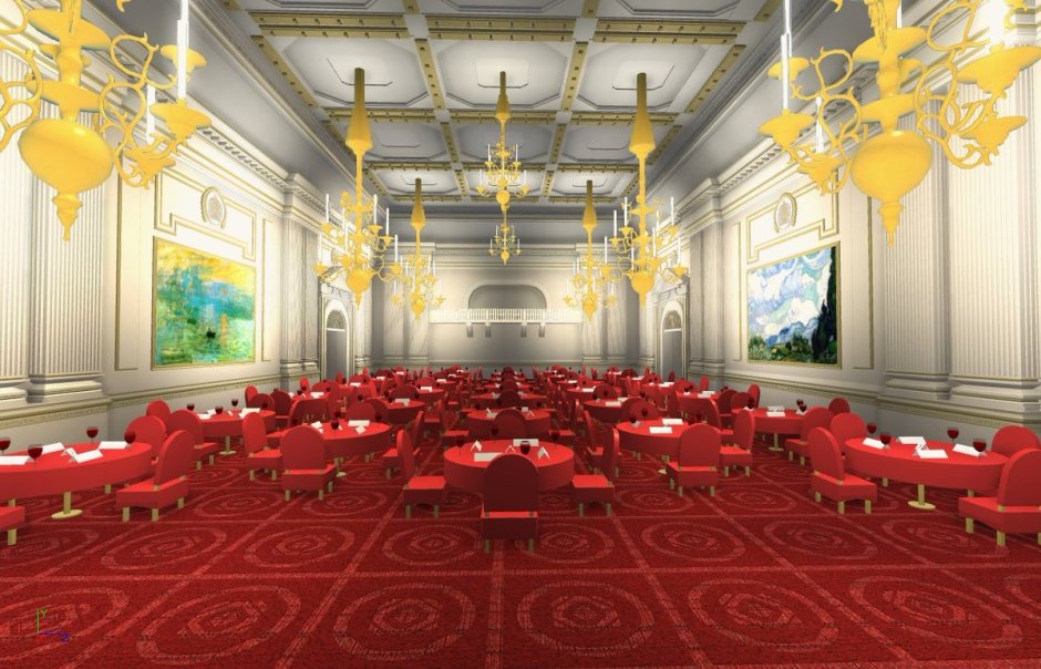 Buckingham Palace бальный зал