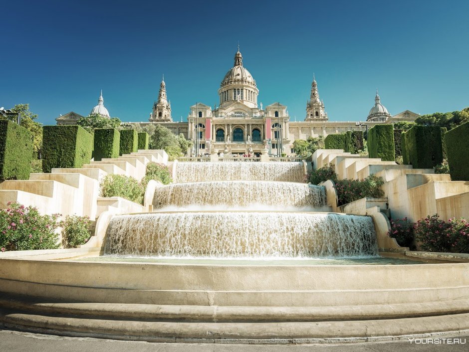 Национальный дворец Монжуик в Барселоне