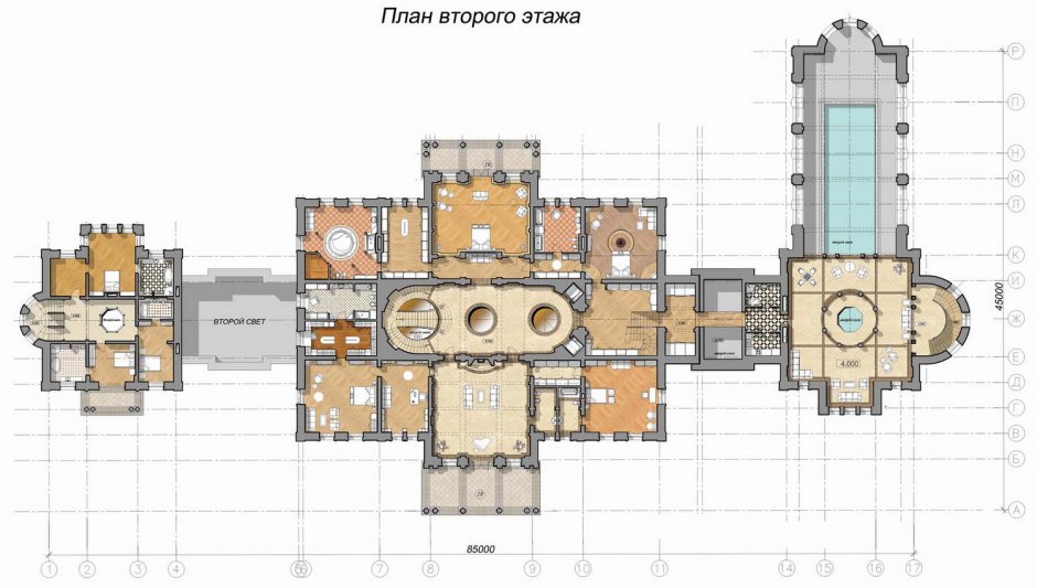 Поместье Фантомхайв планировка