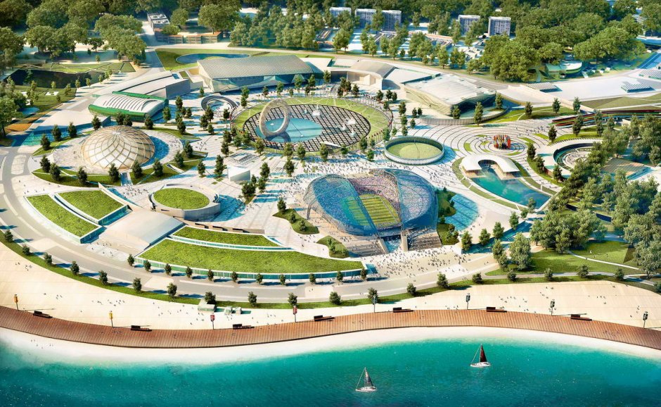 Олимпийский парк Сочи проект