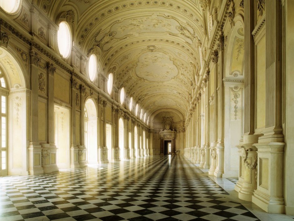 The great Hall (Galleria grande), Reggia di Venaria reale