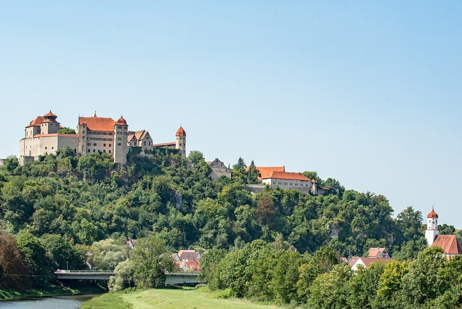 Замок Харбург интерьер