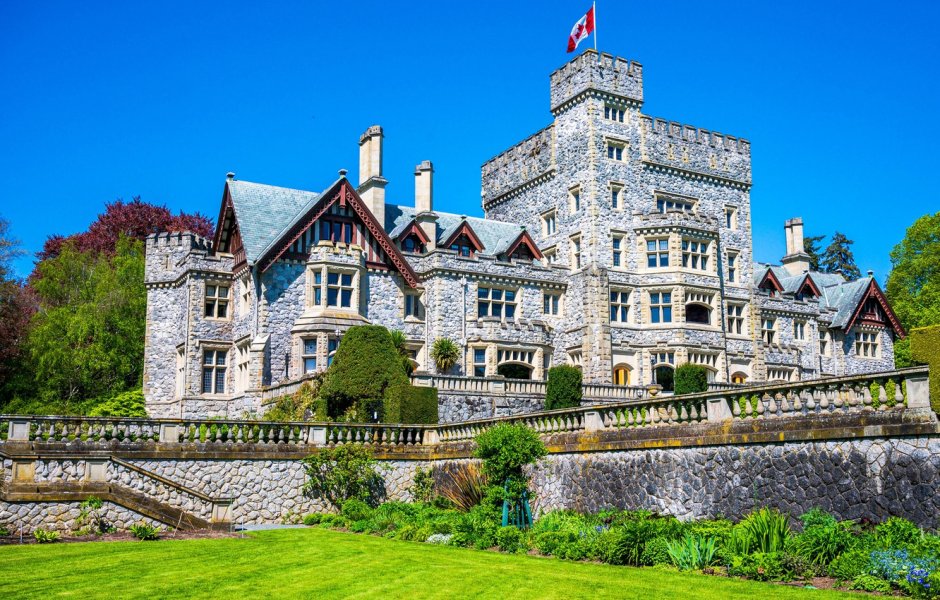 Замок Hatley Британская Колумбия