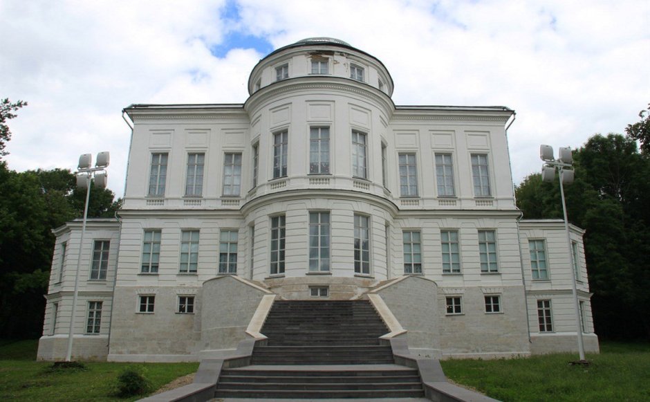 Дворец графа Бобринского в Богородицке рисунок