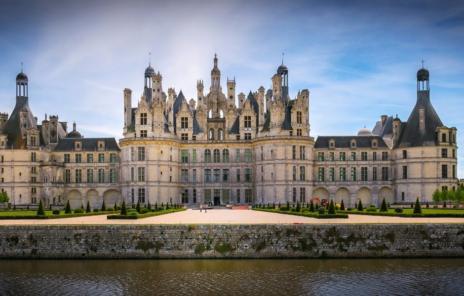 Замок Шамбор во Франции, 1519-1547 г.г.