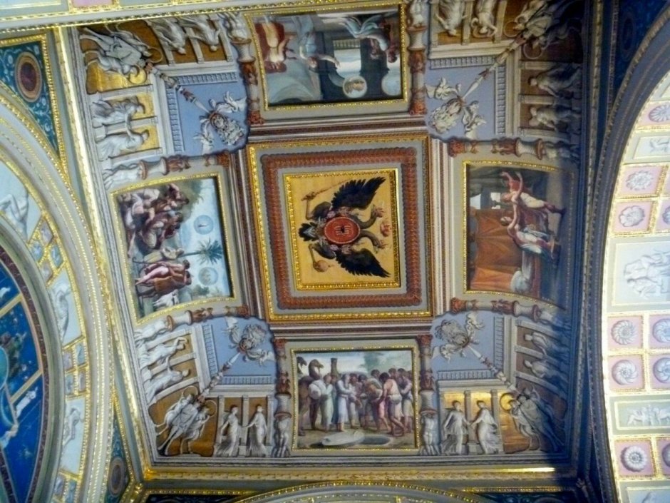 Рафаэль Санти лоджии в Ватикане фрески