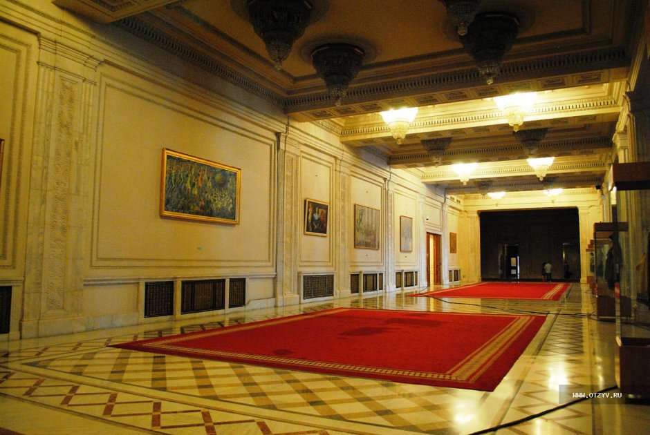 Дворец парламента Бухарест интерьер