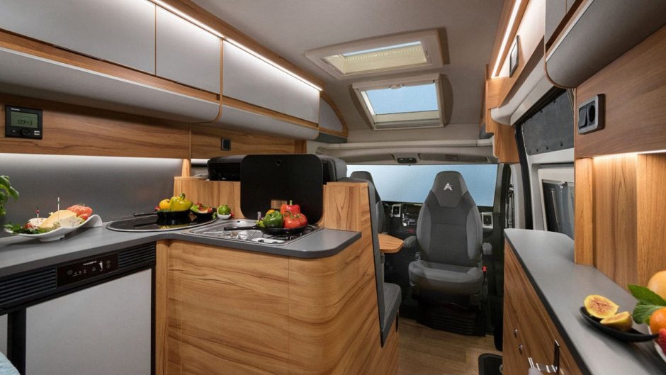 Fiat Ducato Camper van Interior