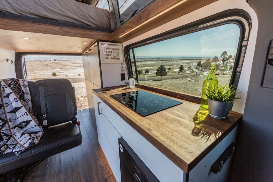 Mercedes Sprinter Camper van Interior