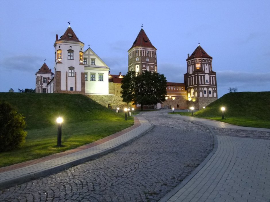 Мирский замок в Белоруссии