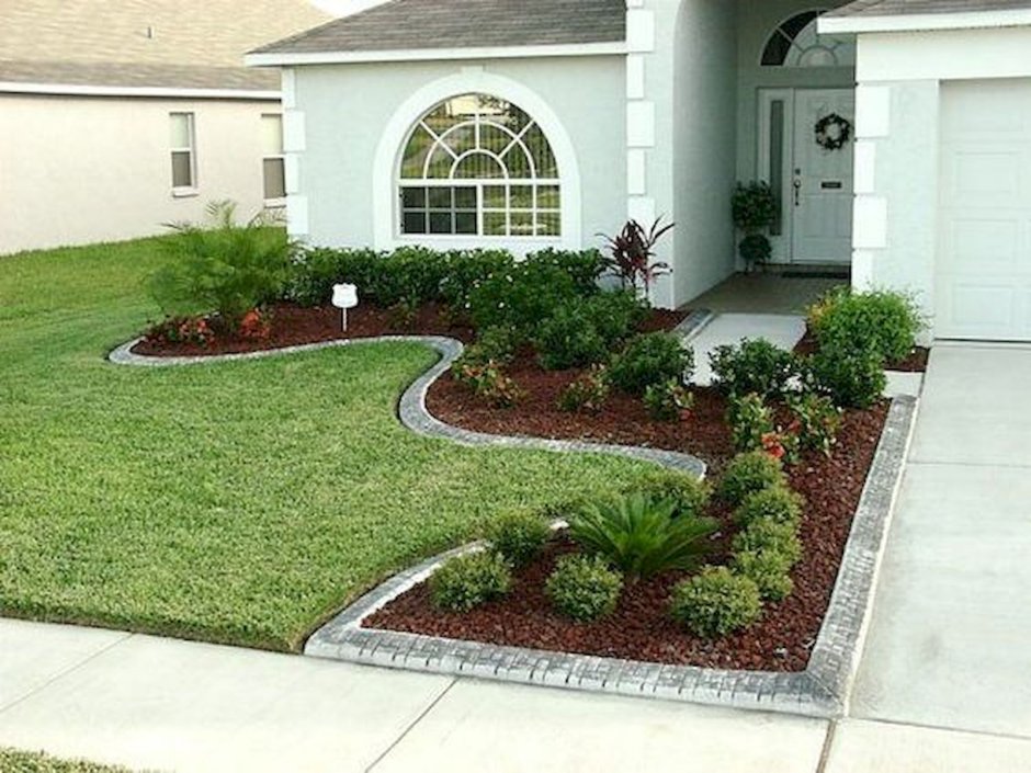 Скандинавский сад Front Yard