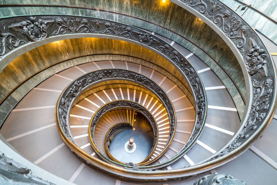 Ватикан достопримечательности лестница