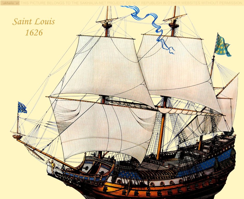 Парусный корабля Royal Caroline