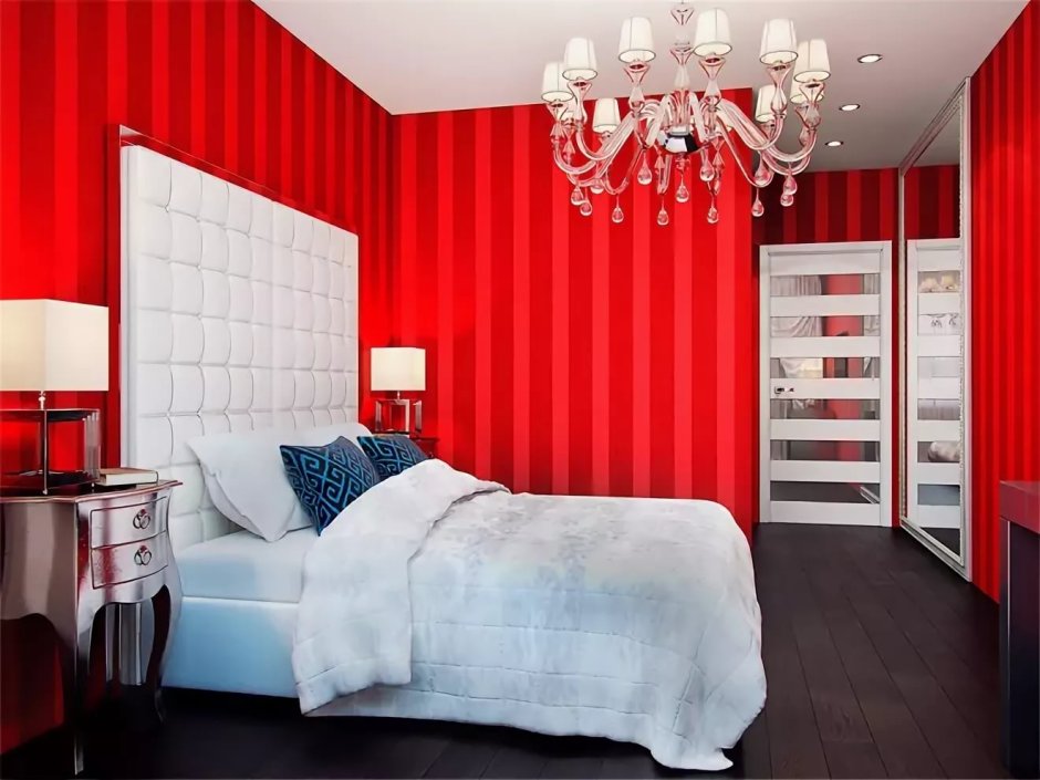 Спальня Восточный стиль красная