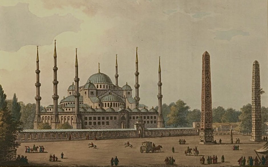 Голубая мечеть Турция Османская Империя
