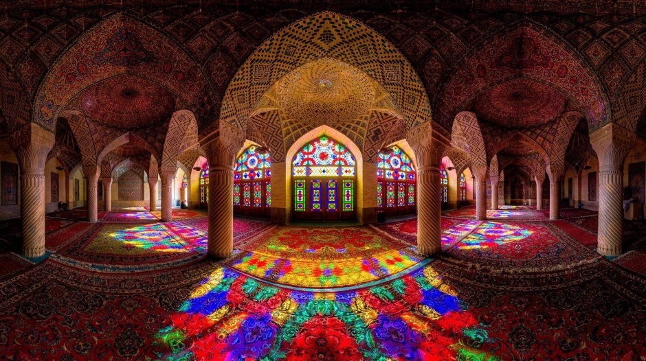 Мечеть Насир-ол молк, Шираз, Иран