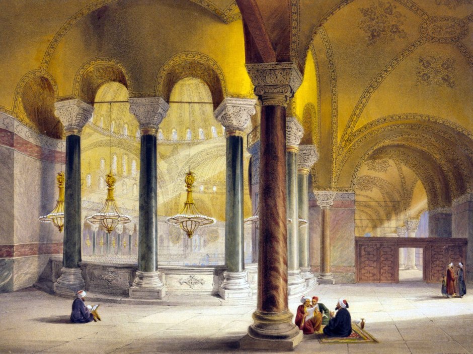 Османская Империя 18 век собор Софии