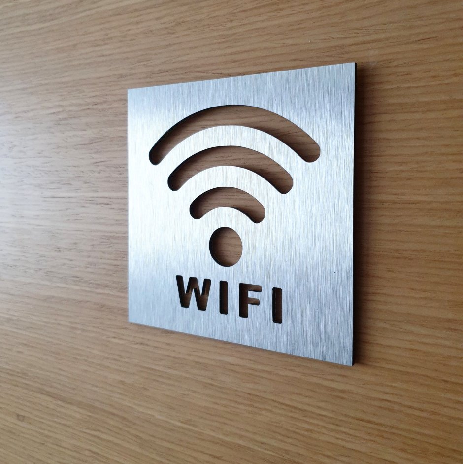 Табличка "Wi-Fi"