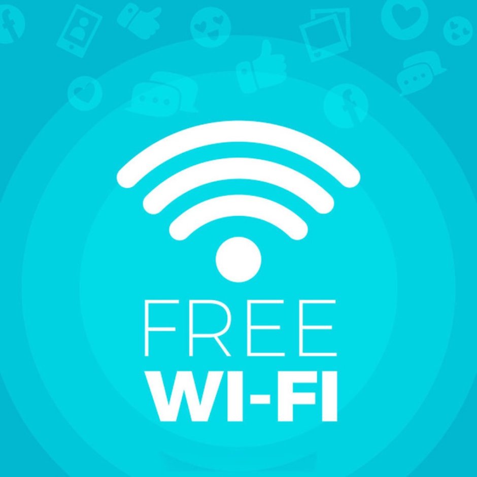 Фон для free Wi-Fi