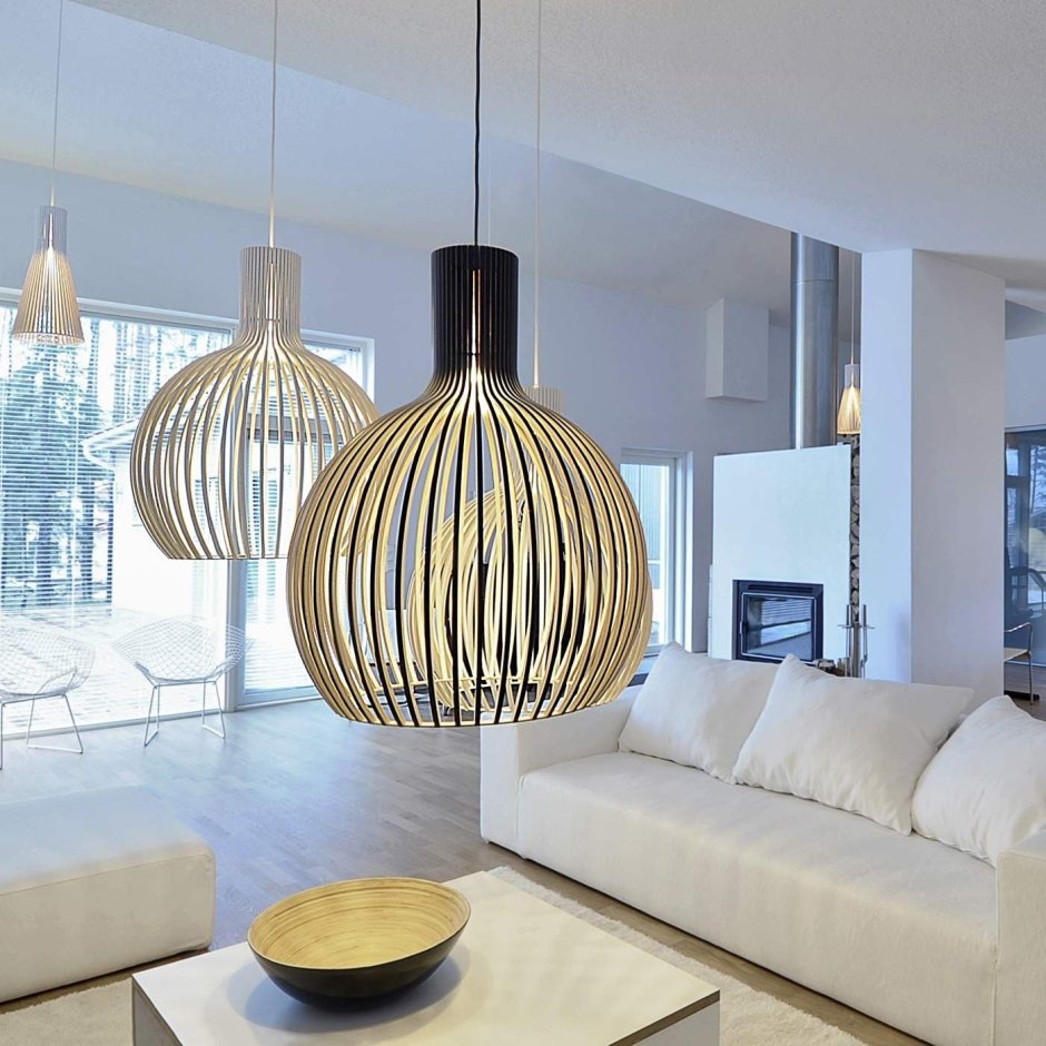 Светильник White Glider Pendant Light Chandelier
