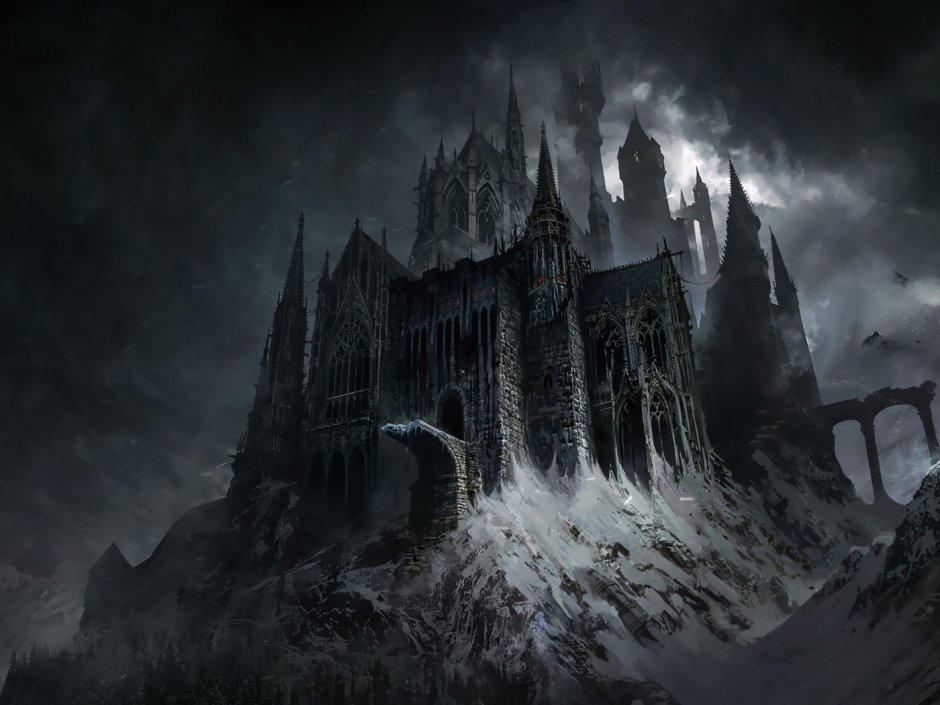 Вампирский замок скайрим