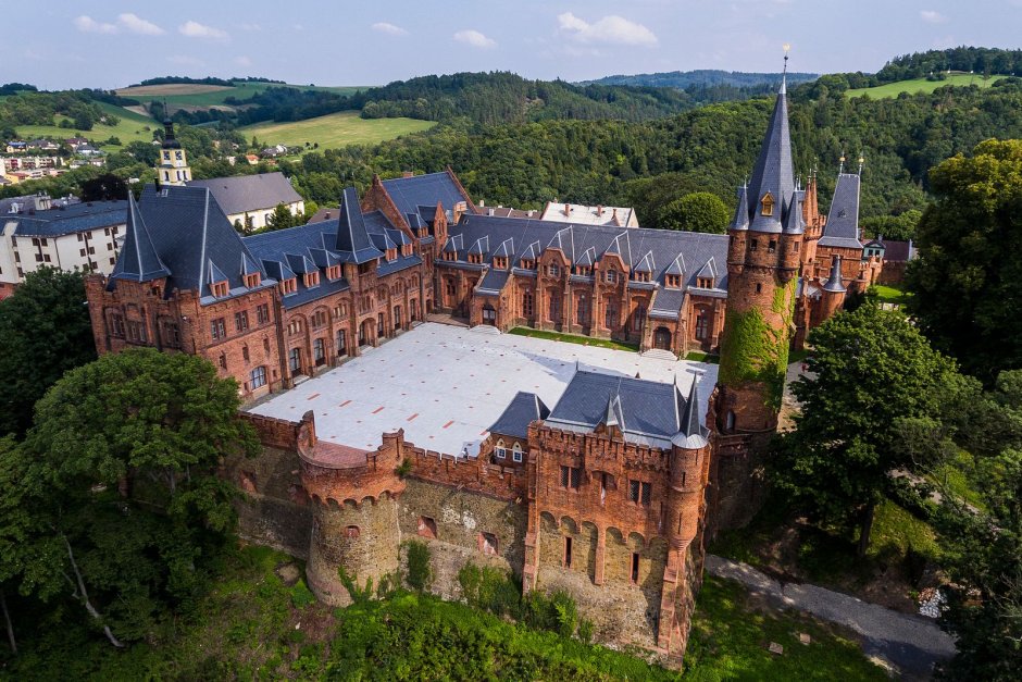 Замок Жлебы Чехия