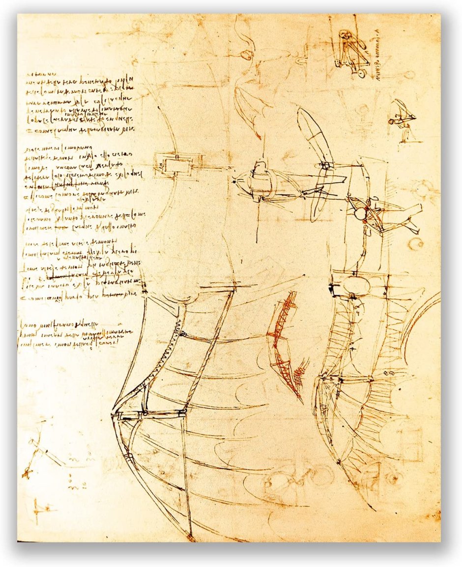 Леонардо да Винчи drawings of Water Lifting devices