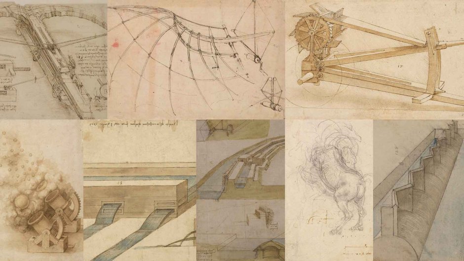 Леонардо да Винчи Графика архитектура
