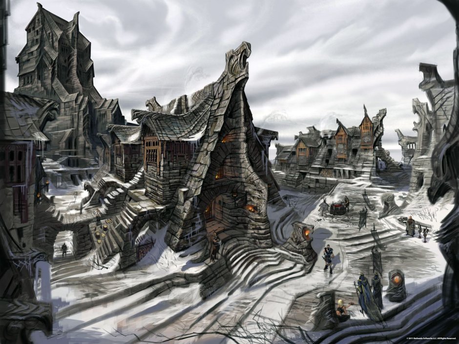 The Elder Scrolls v Skyrim Виндхельм