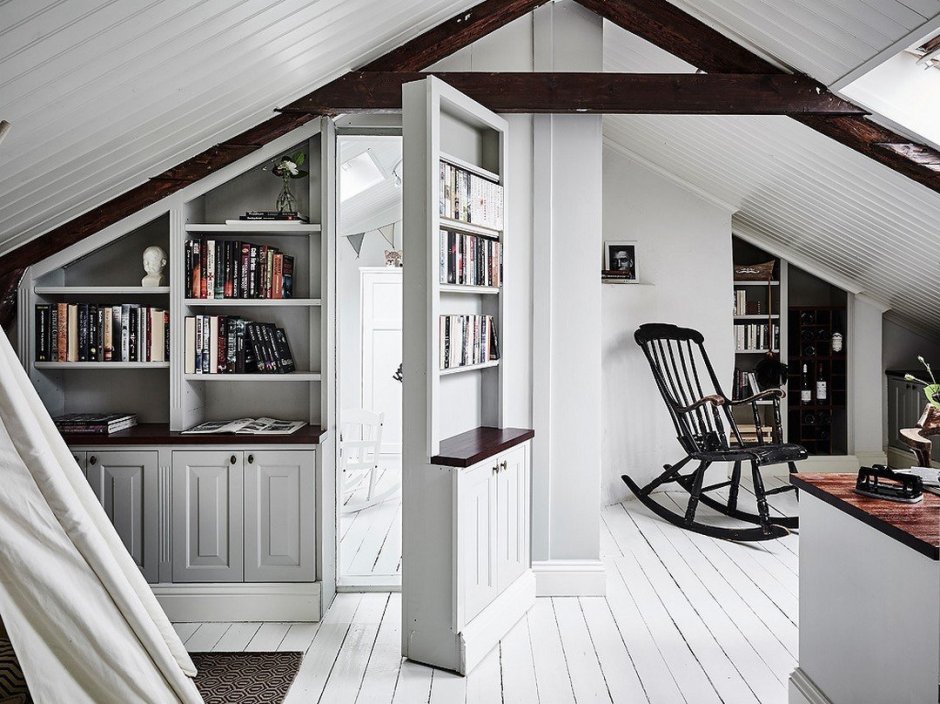 Интерьер маленького дома в скандинавском стиле