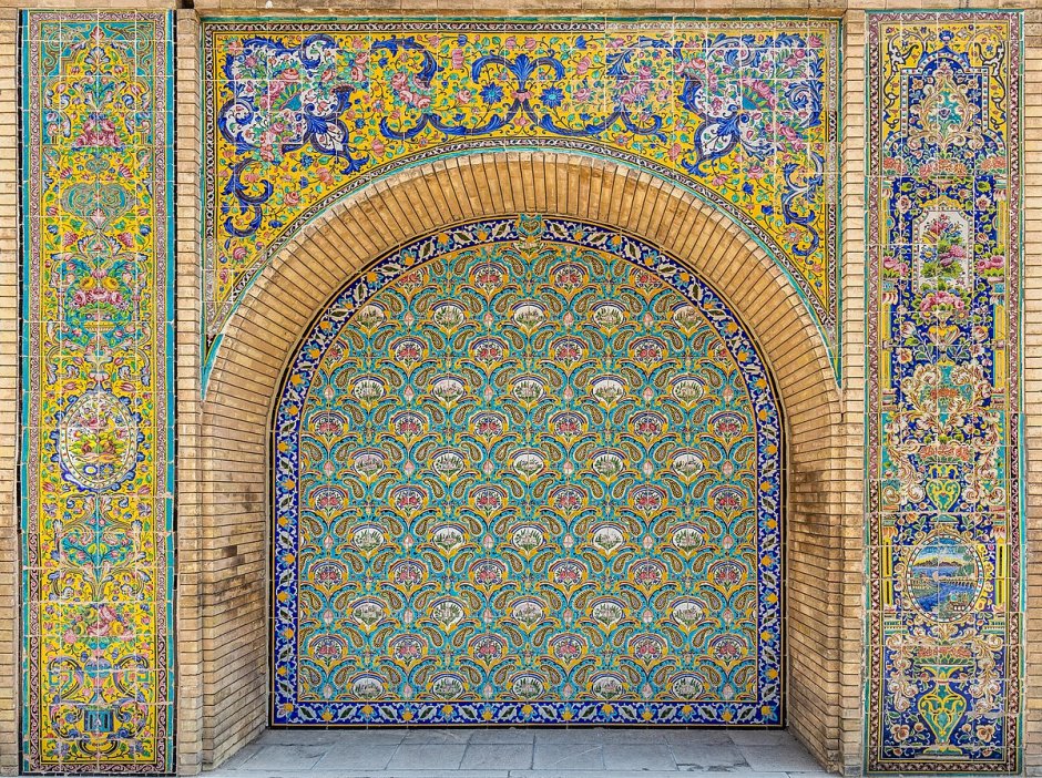 Персидский дворец плитка