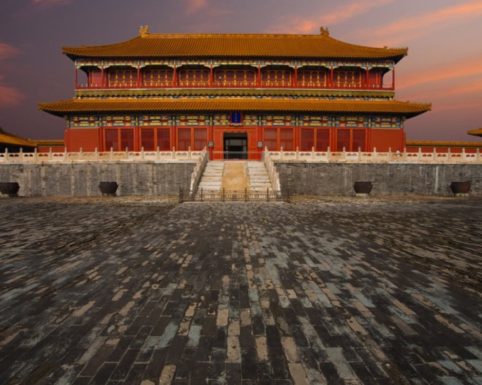 Древний Китай дворец императора