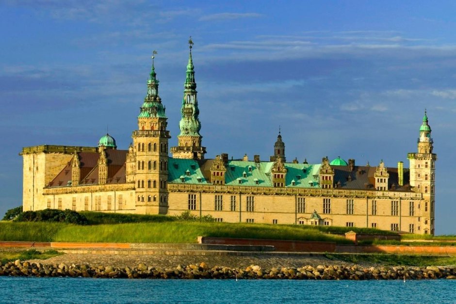 Замок Гамлета в Дании фото
