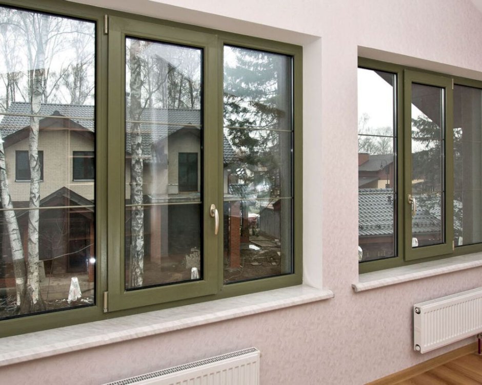 Окно 2100х1400 Rehau