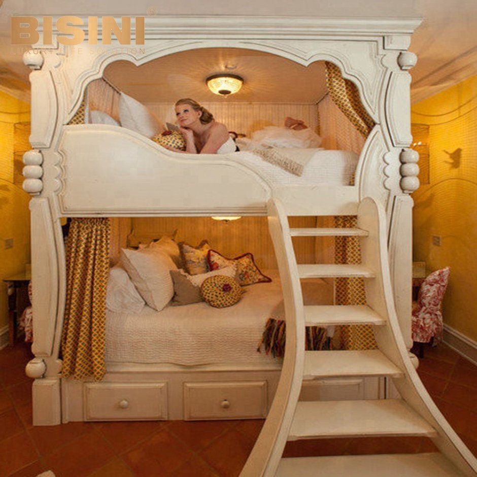 Кровать домик из массива Sweet House 80x160 Восток МФ