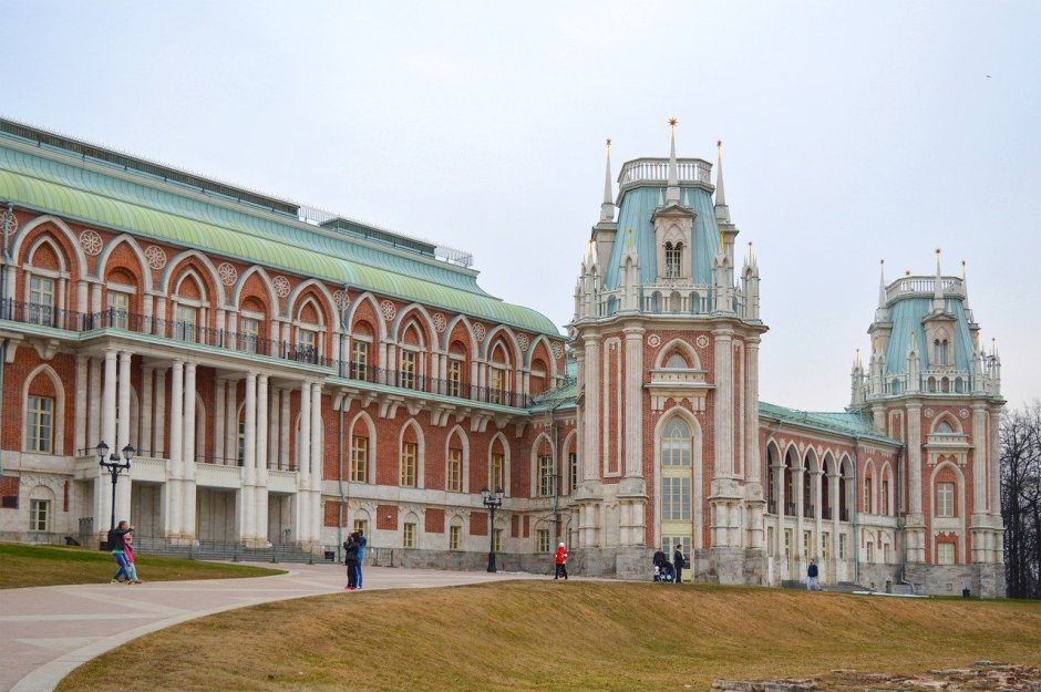 Москва дворец Екатерины Царицыно