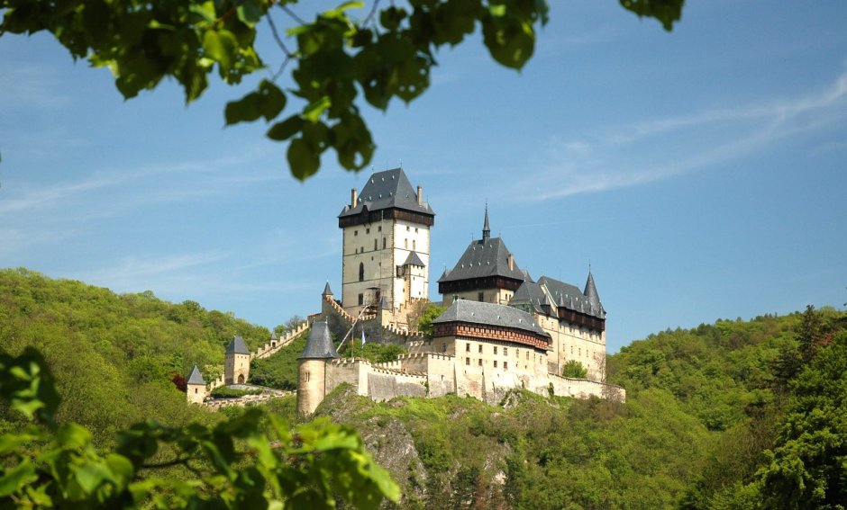 Замок Карлштейн Чехия интерьер
