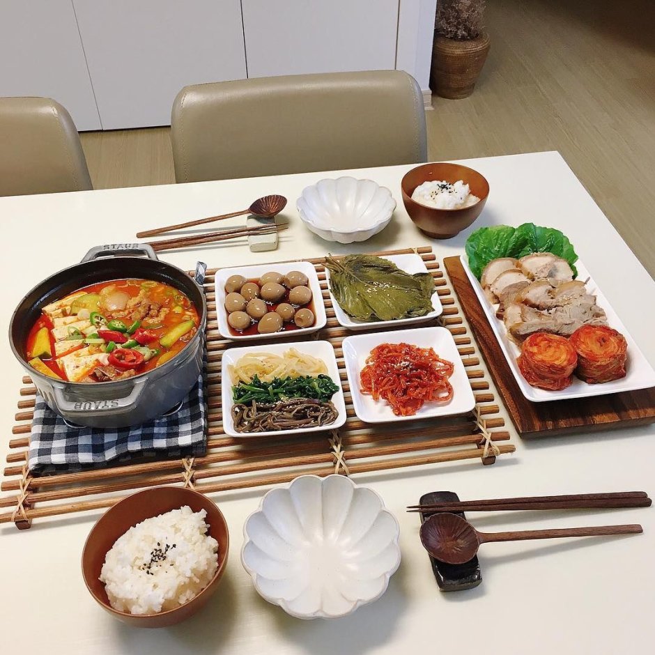Традиционные корейские блюда